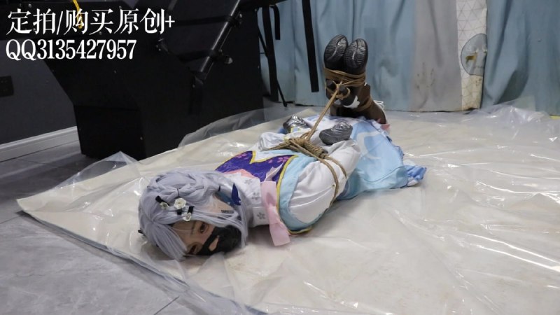 #咕咕原创 神里绫华的挠痒憋尿挑战——漏尿败北！冲击极限强度！（驷马+憋尿+TK+呼控.窒息挠到吐，高强度精品作）【精品成片一个半小时+】下载地址