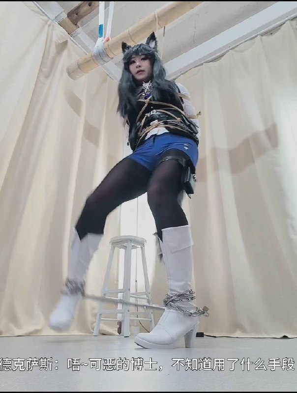 #职业胸手 德克萨斯的洗脑调教【伪娘】.mp4