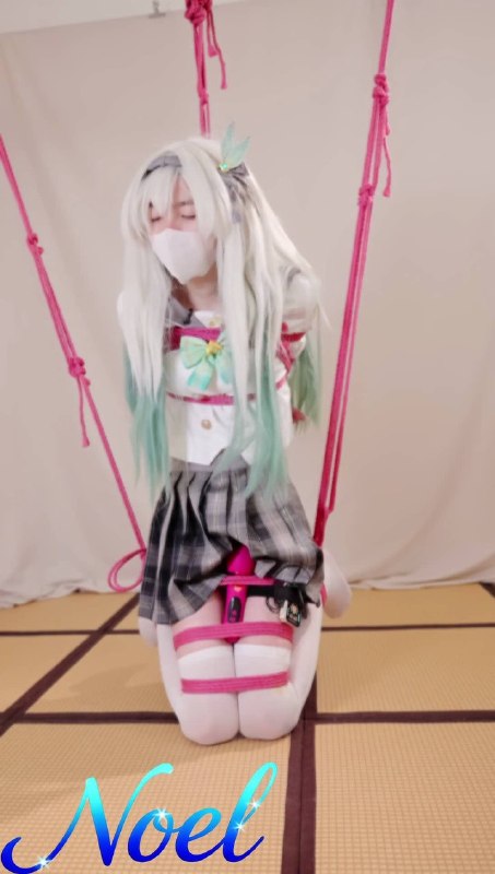 #Noel 流萤cos《崩坏 星穹铁道》-日式紧缚+电击+Tk+挣扎+GC+窒息