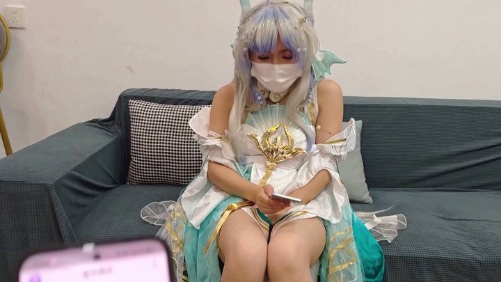 #苏苏 西施游龙清影啵啵贝阅读强高，大字捆绑tk沦为痴女.mp4