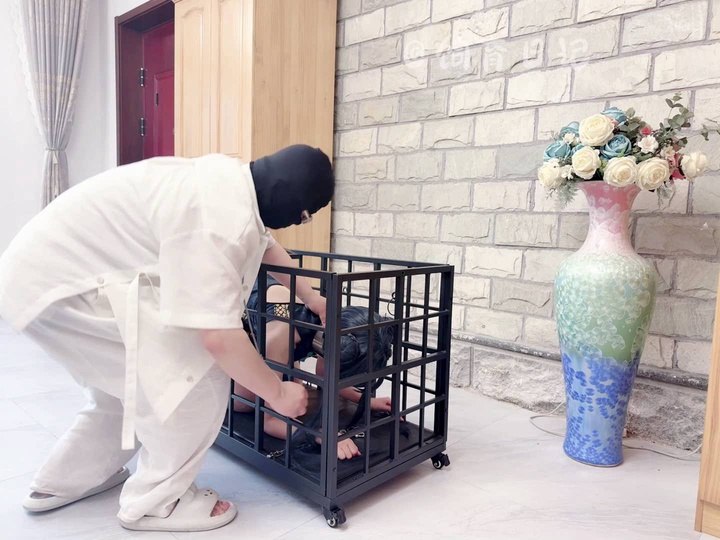#饲育日记 笼中妃咲，超长时间高强度禁锢，无尽强制成软脚小狗