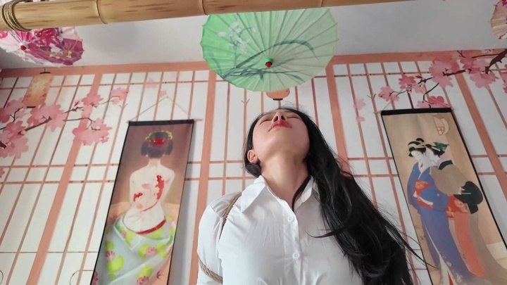 #一绳所爱 雅熙踮脚五花吊、极限驷马.mp4