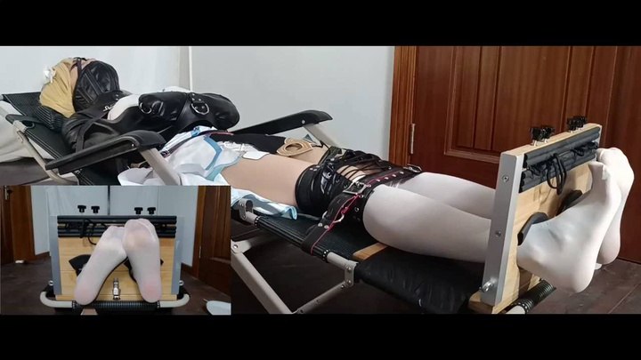 #金鱼天天在禁欲 旅行者荧皮革拘束衣挠痒TK.mp4