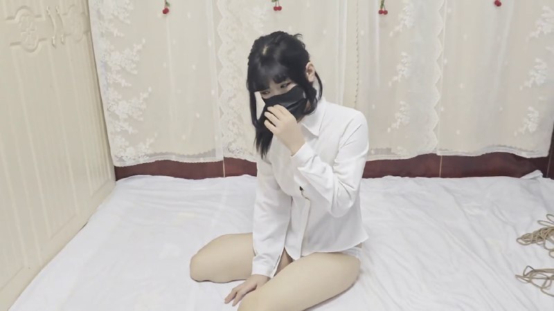 #司念念 露脸 极限直臂并肘驷马+马具口球拉头+长时间td放置.mp4