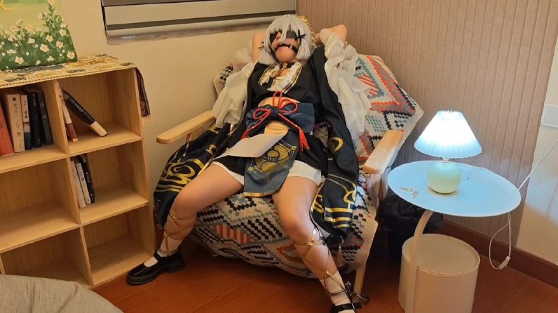 #苏苏 神里绫华霜刃千金，被奴役的神里大小姐，连体镣铐打扫卫生，逃跑失败被抓回啵啵贝强高，驷马tk，sp.下载地址