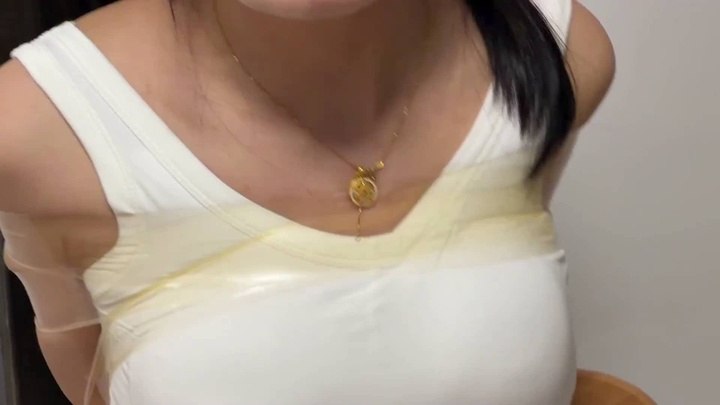 #象人【定拍】【花花】胶带封嘴，紧紧的捆起来！第五部分.mp4