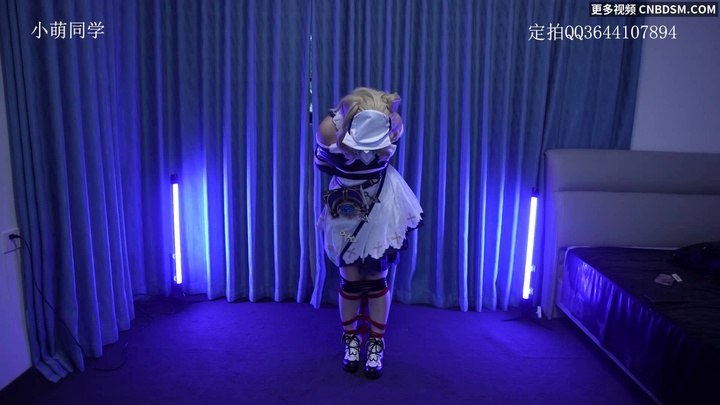 #小萌同学 coser面试被绑玩弄，K9，全包木乃伊呼吸控制.mp4